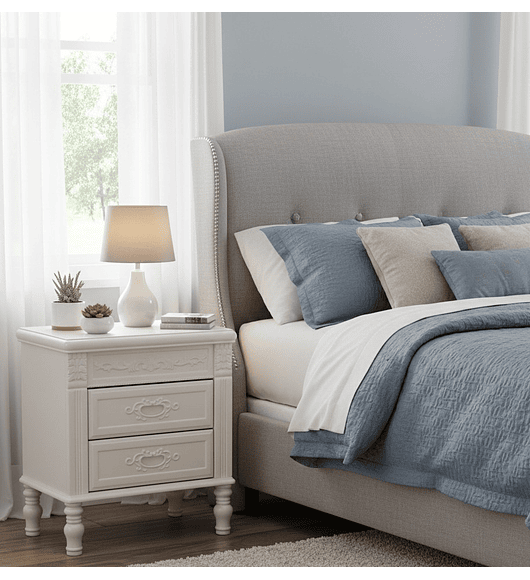 VELADOR ELEGANTE COLOR CREMA 