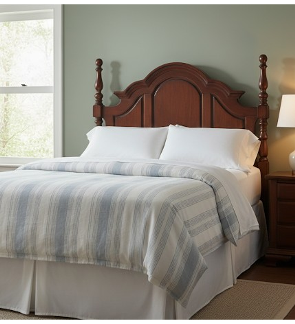 CAMA VINTAGE DE MADERA 