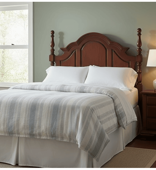 CAMA VINTAGE DE MADERA 