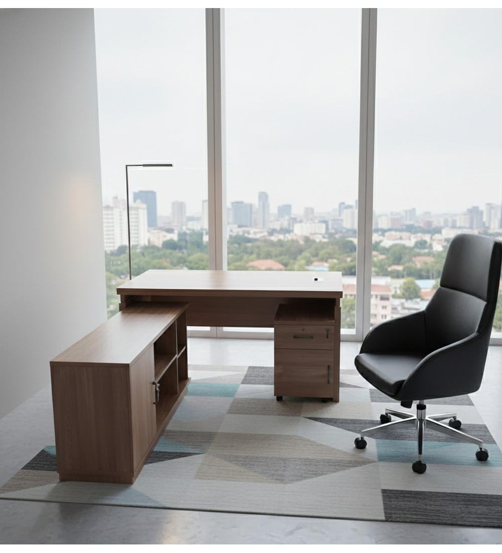 ESCRITORIO EXTENSIBLE 2 CAJONES