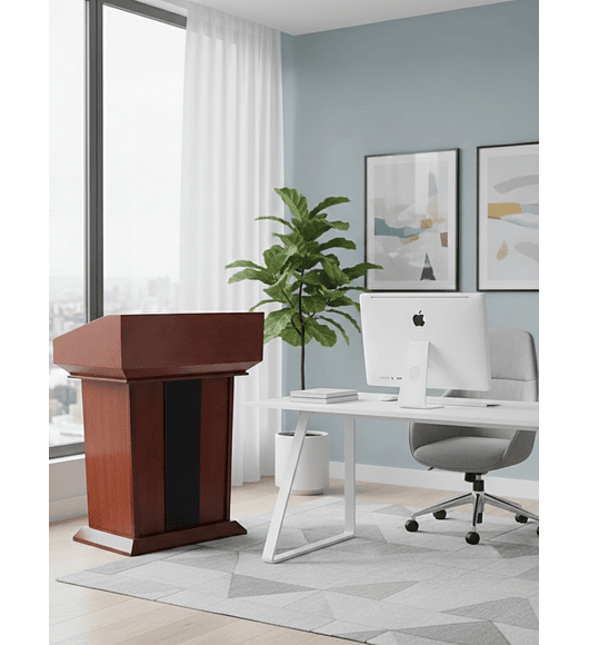 PODIO PULPITO DE MADERA MODELO CLASS