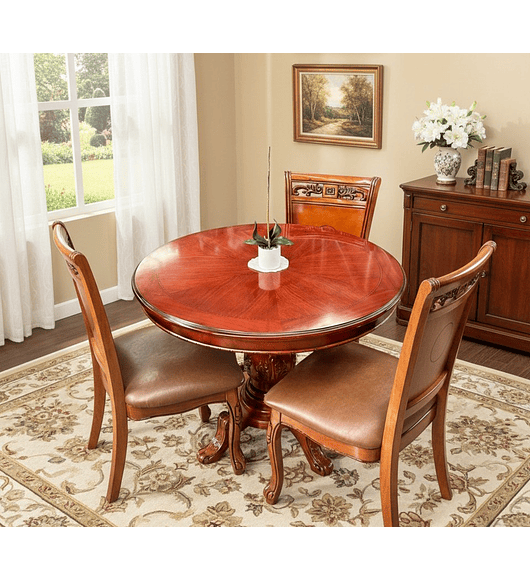 COMEDOR ROBLE AMERICANO 4 SILLAS DULUTH