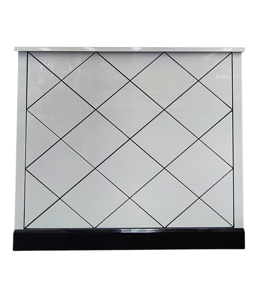 MUEBLE DE RECEPCIÓN ROMBOS