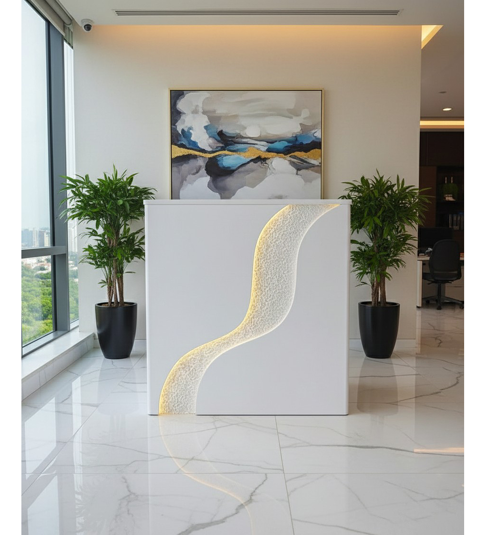 MUEBLE DE RECEPCIÓN GOLD