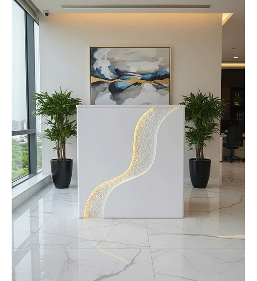 MUEBLE DE RECEPCIÓN GOLD