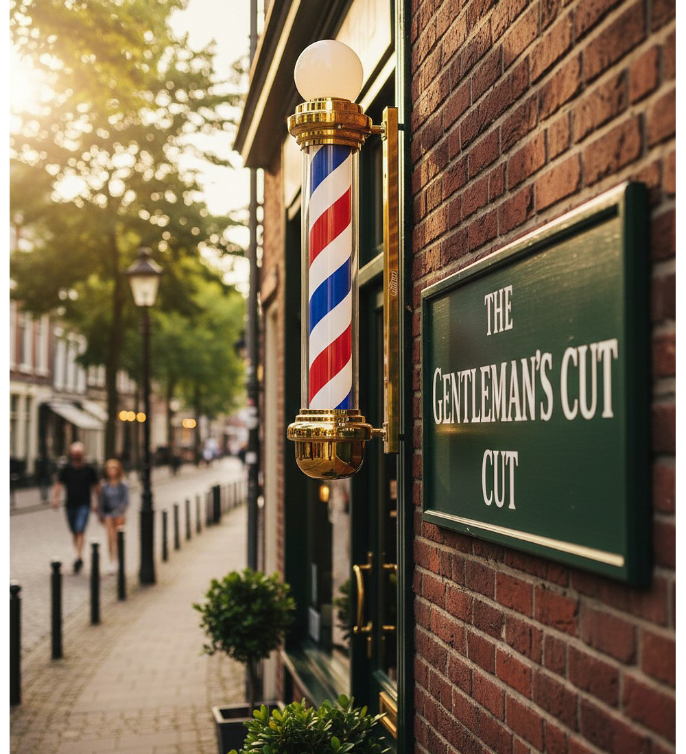 POSTE DE LUZ PARA BARBERIA