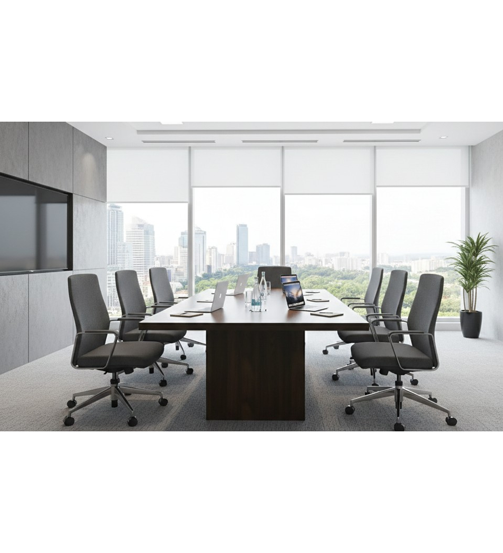 MESA DE REUNIONES DE MADERA 