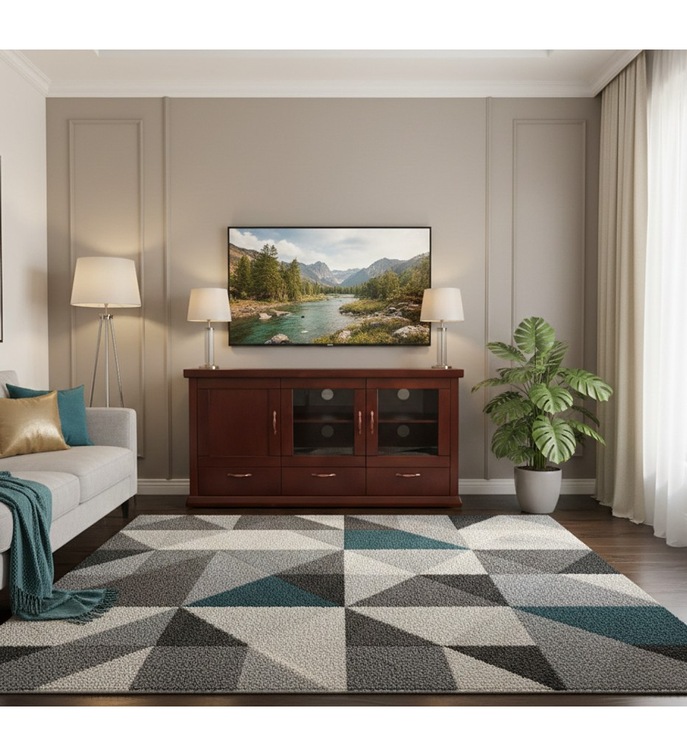 RACK MODERNO DE MADERA TRAVEL