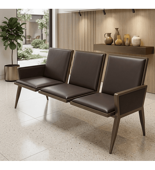 SILLA BANCA DE ESPERA CONFORT 