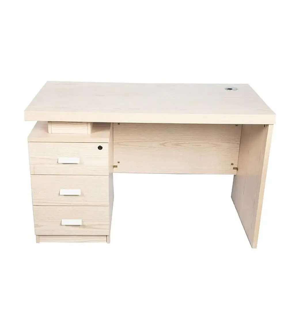 ESCRITORIO CON GAVETAS BEIGE D REINO