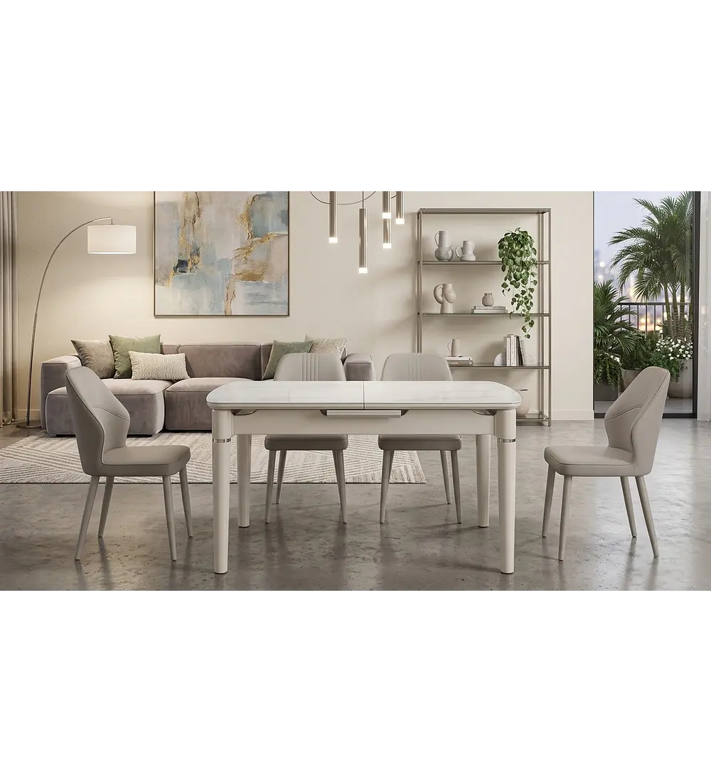 MESA DE COMEDOR EXTENSIBLE HELY 