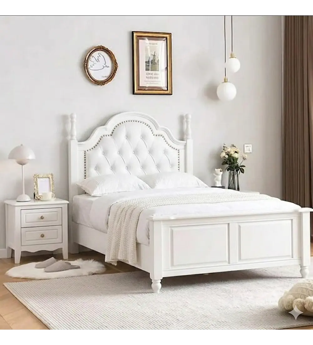 CAMA PLAZA Y MEDIA MODELO PRINCESA