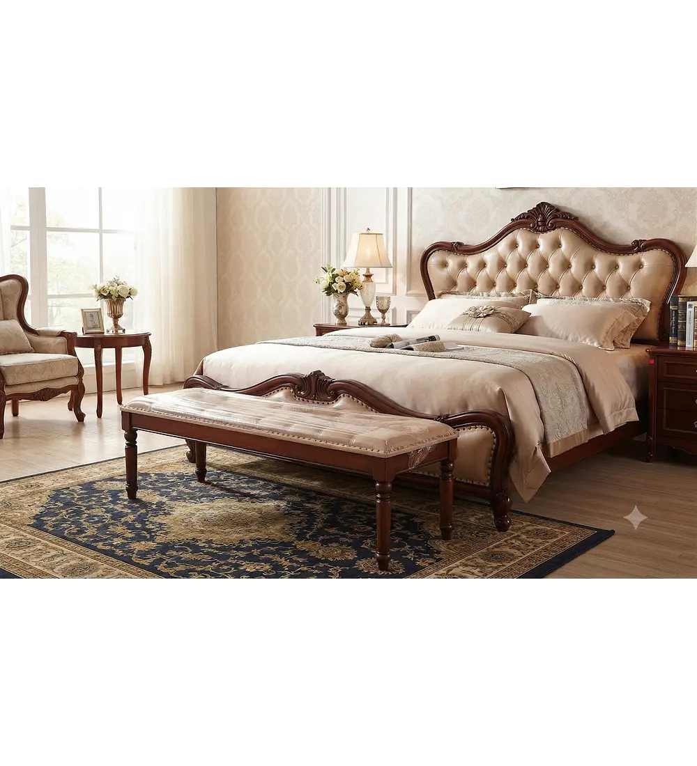 BANQUETA PIE DE CAMA PRINCESA