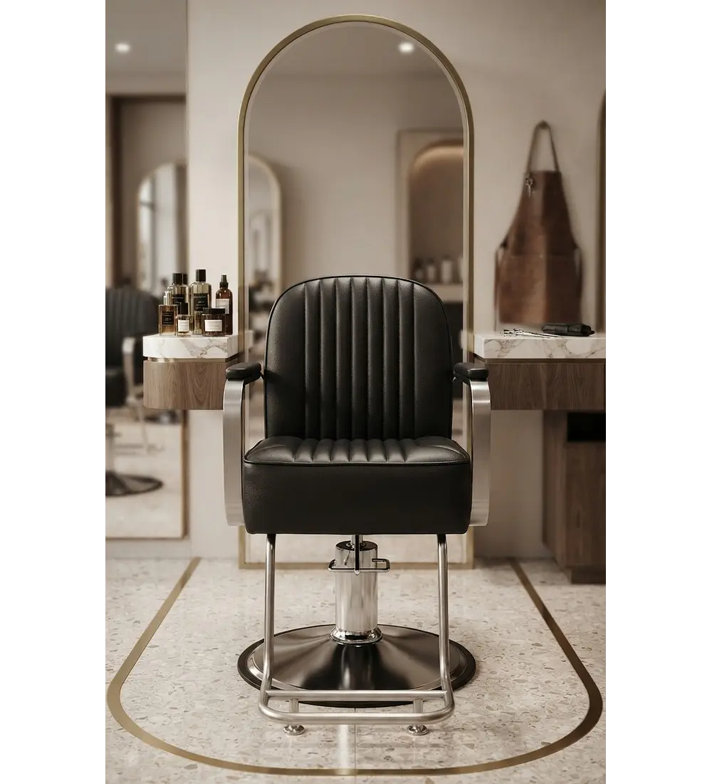 SILLA DE PELUQUERIA SILVER