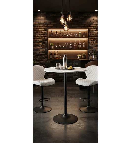 MESA DE BAR COLOR NEGRO 