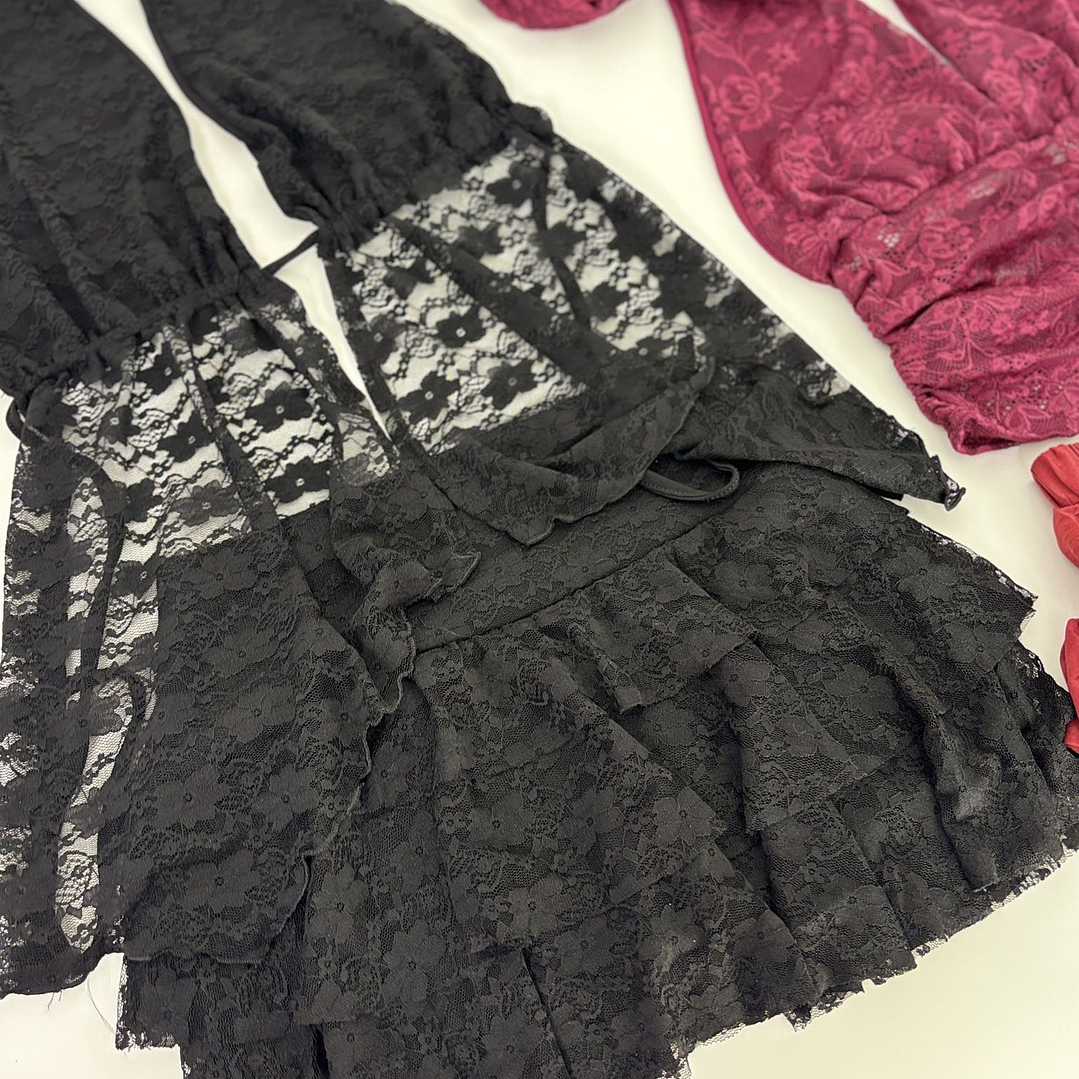 FALDA SHORT ENCAJE  6