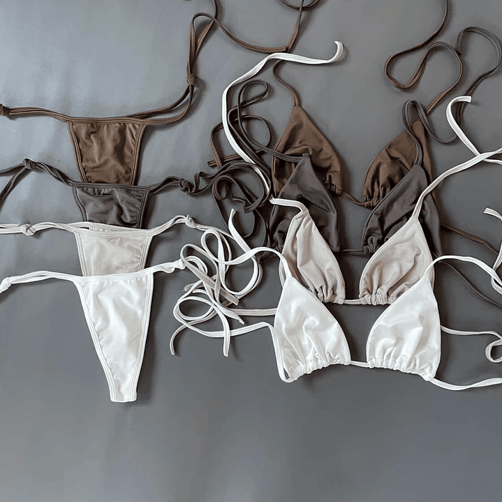 BIKINI NICO - COLORES LISOS / 2 x $35.000 3