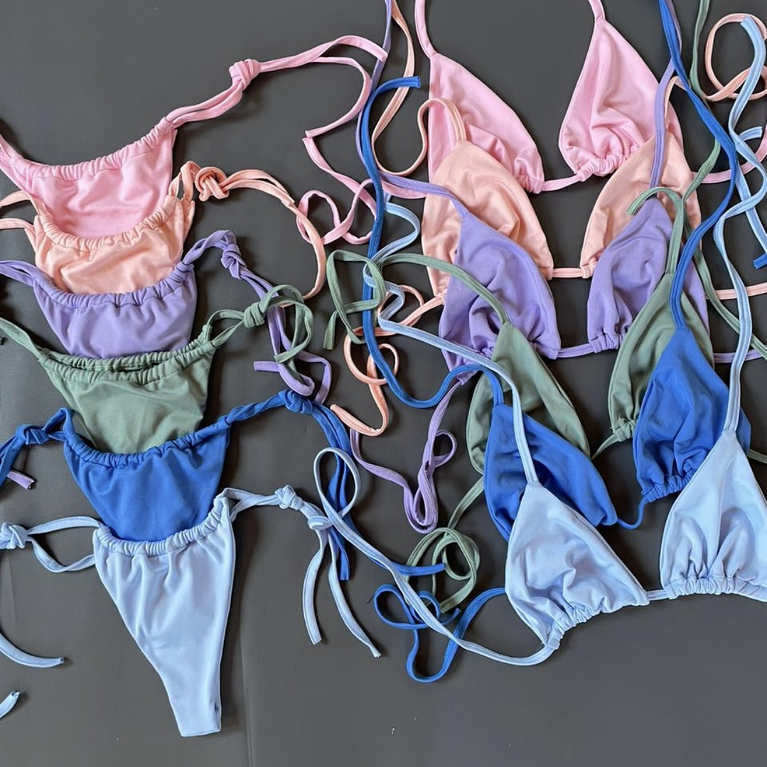 BIKINI NICO - COLORES LISOS / 2 x $35.000 4
