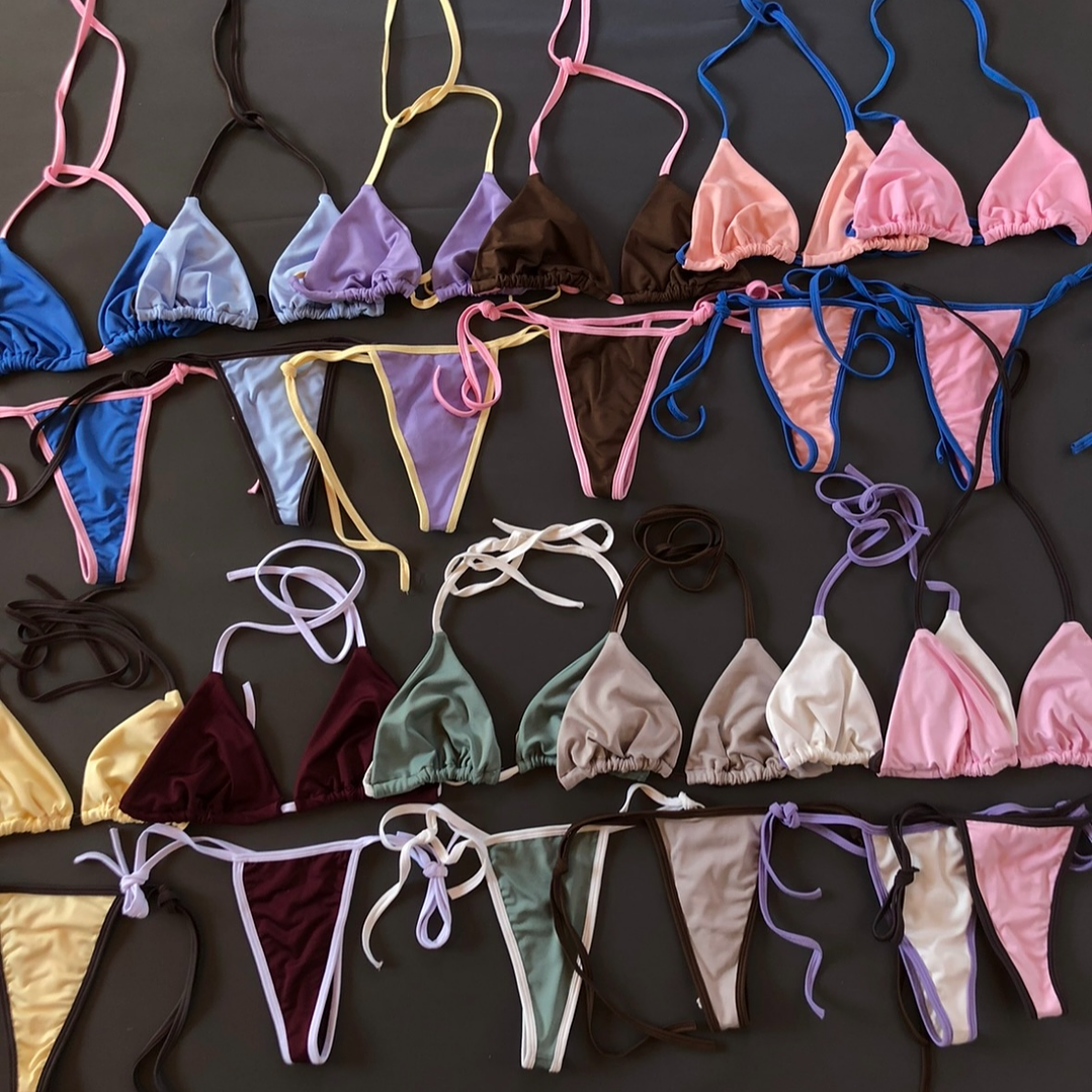 BIKINI NICO BICOLOR / 2 x $35.000 4