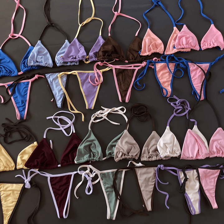 BIKINI NICO BICOLOR / 2 x $35.000 4