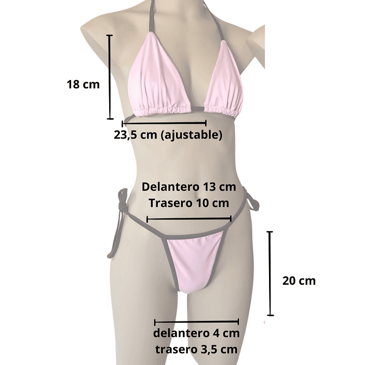 BIKINI NICO - COLORES LISOS / 2 x $35.000 6