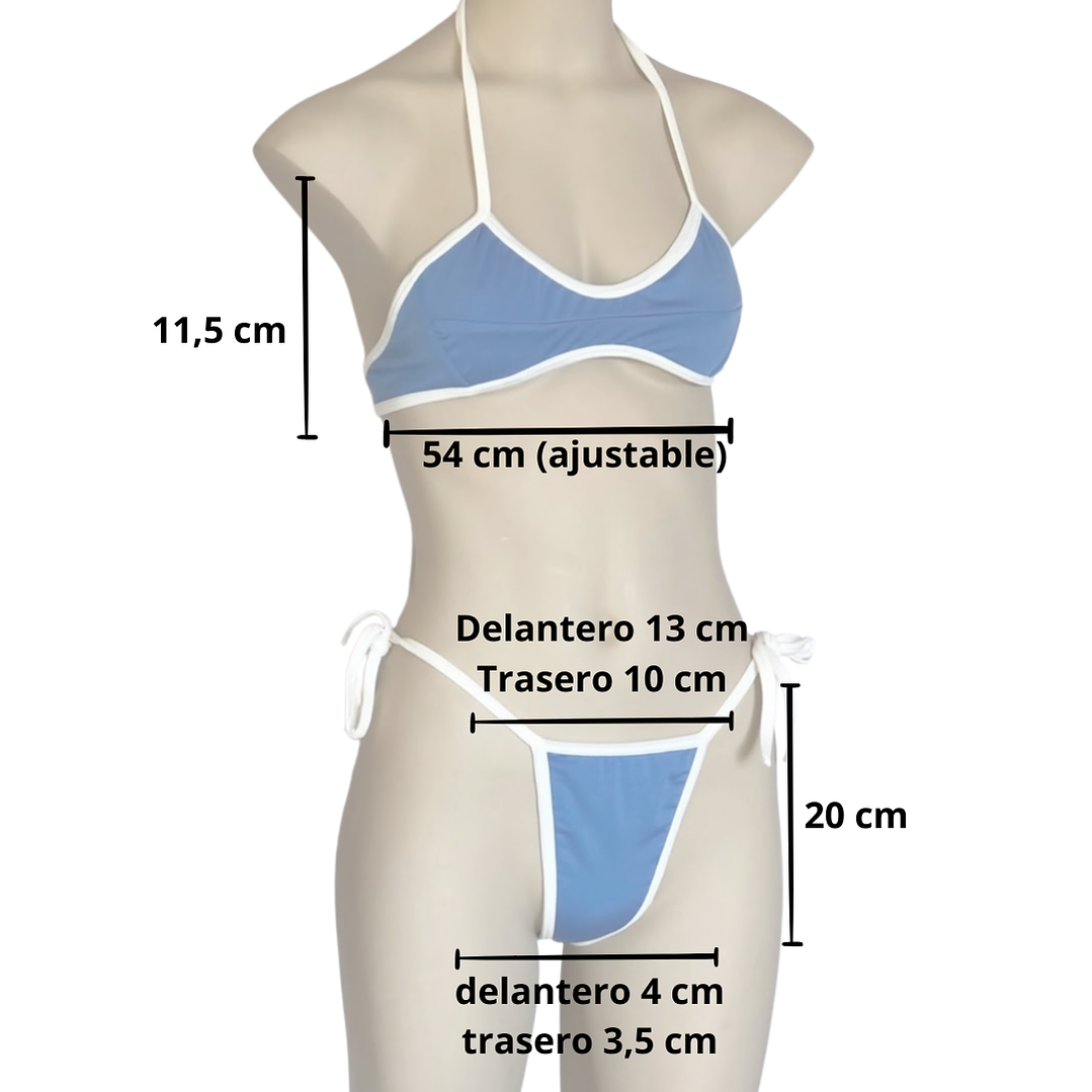 BIKINI TINNI - CALZON AJUSTABLE / 2 x $35.000 5