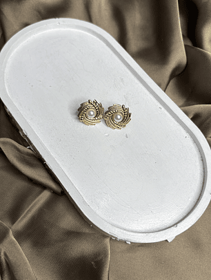 AROS TORNADO CON PERLA 