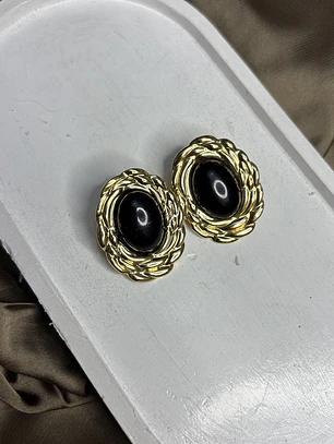 AROS OVAL NEGRO