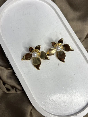 AROS FLOR PERLA 