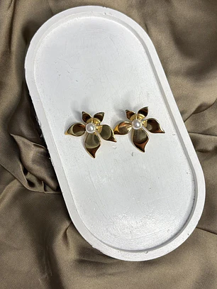 AROS FLOR PERLA 