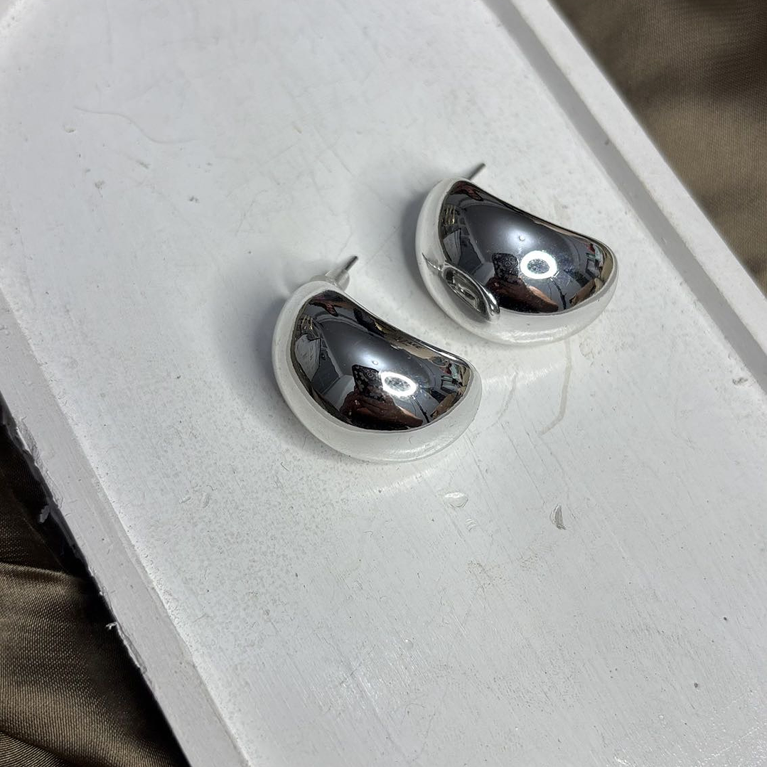 AROS GOTA PLATEADA 1