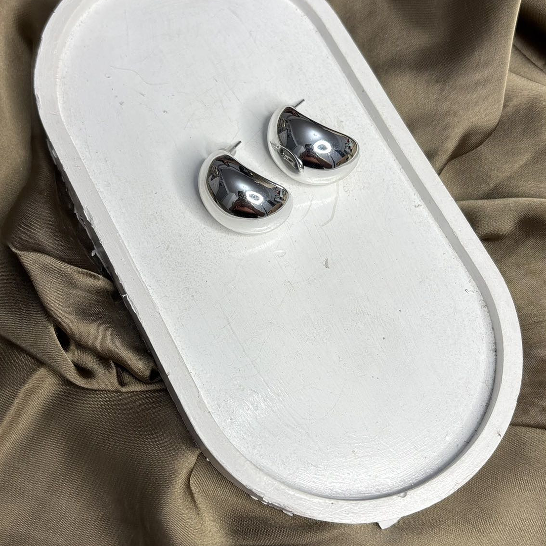 AROS GOTA PLATEADA 2