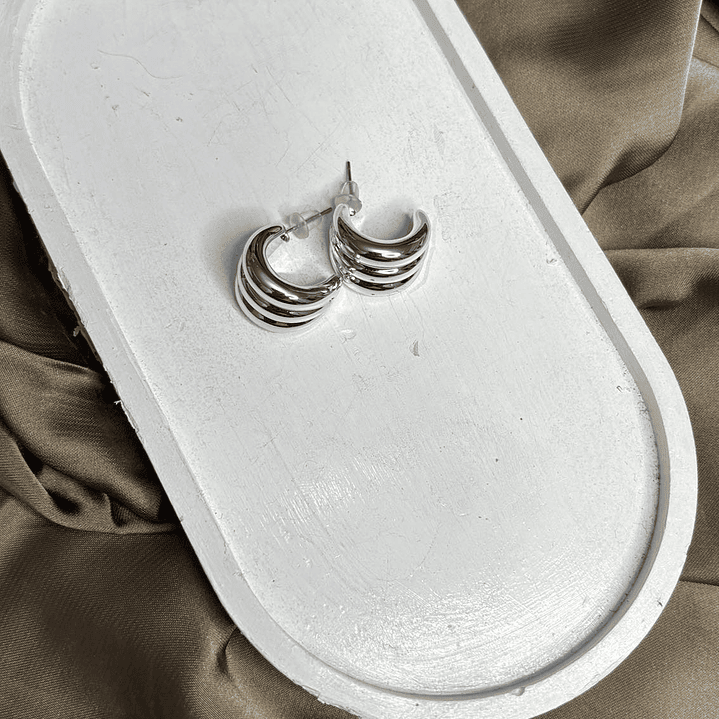 AROS ARGOLLA PLATEADA 2