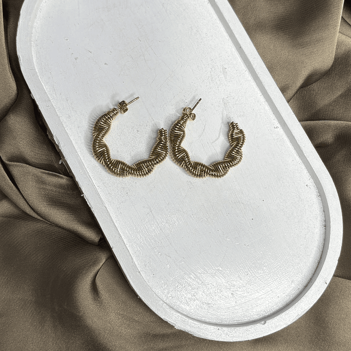 AROS ARGOLLA TRENZADA 1