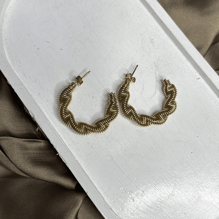 AROS ARGOLLA TRENZADA 2