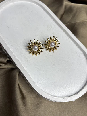 AROS FLOR RAYOS PERLA