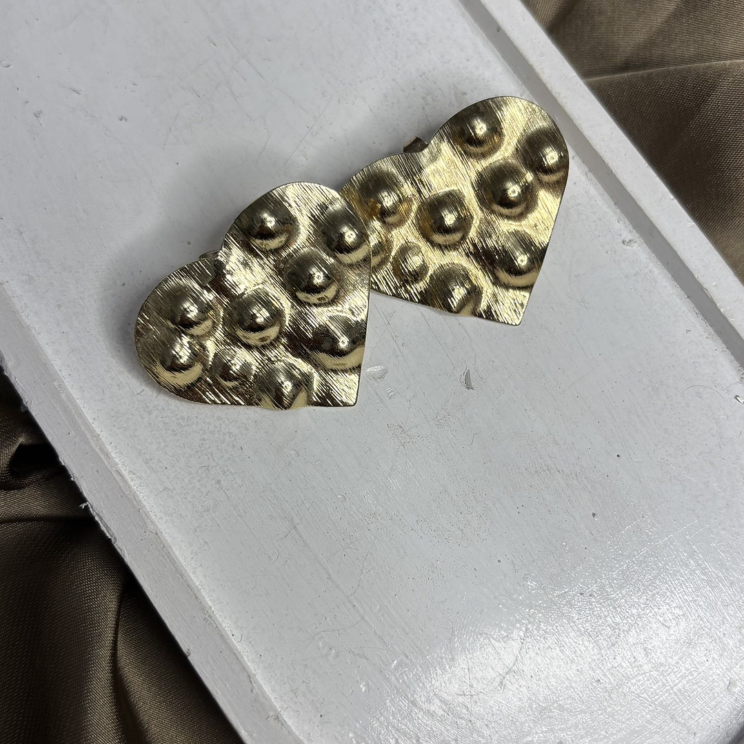 AROS CORAZON MARTILLADO 1