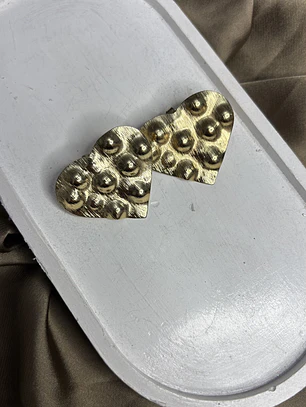 AROS CORAZON MARTILLADO