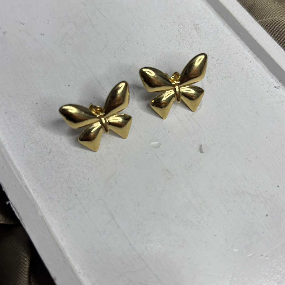 AROS MARIPOSA DORADA 2