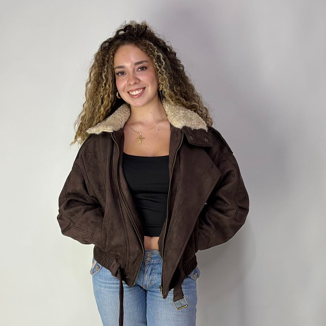 CHAQUETA AVIADORA SIMONA - FORRADA 1