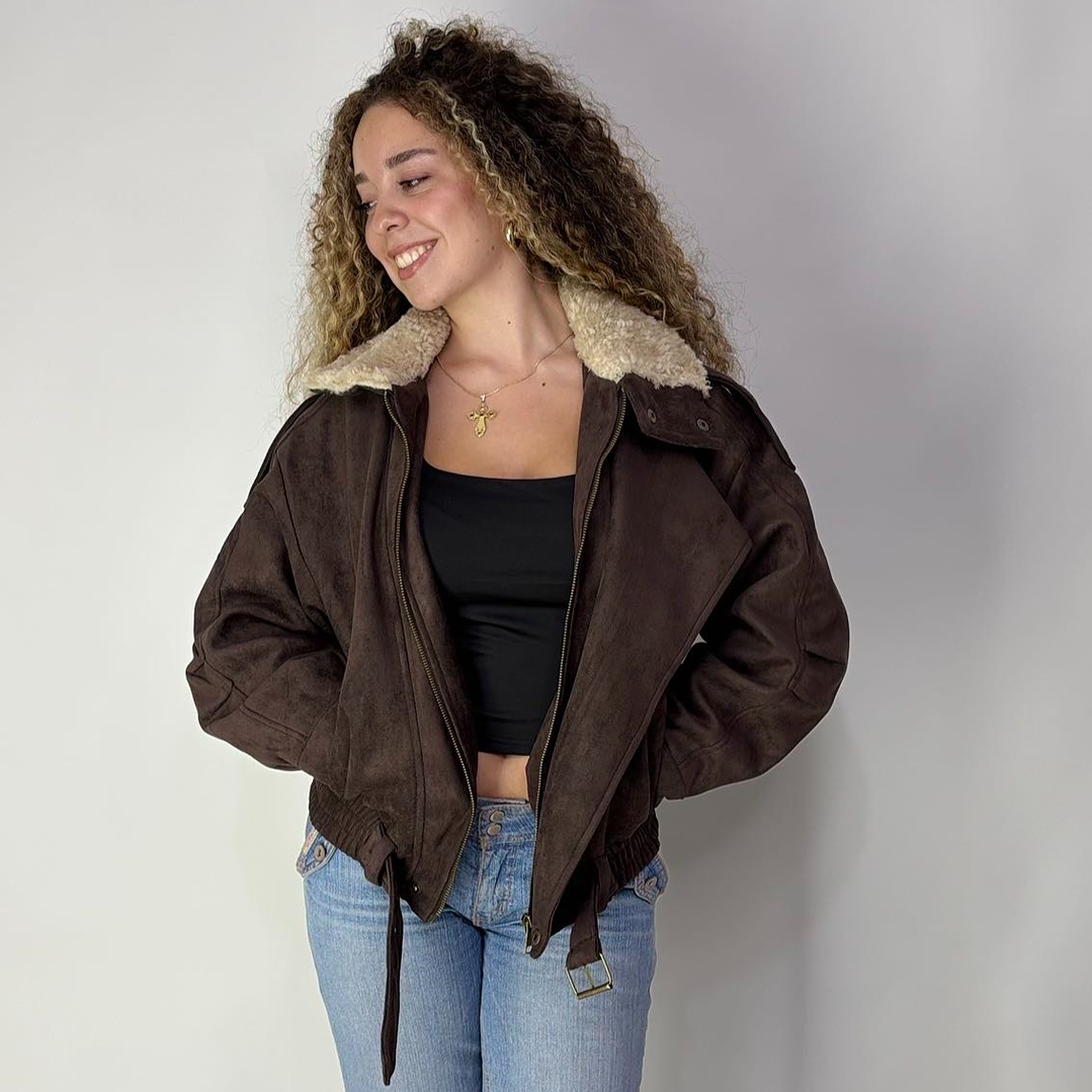 CHAQUETA AVIADORA SIMONA - FORRADA 2