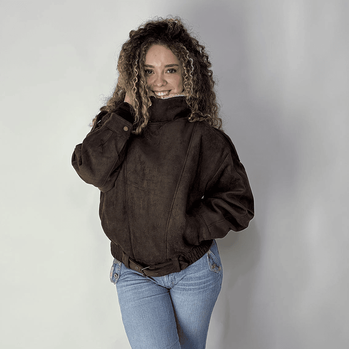 CHAQUETA AVIADORA SIMONA - FORRADA 9