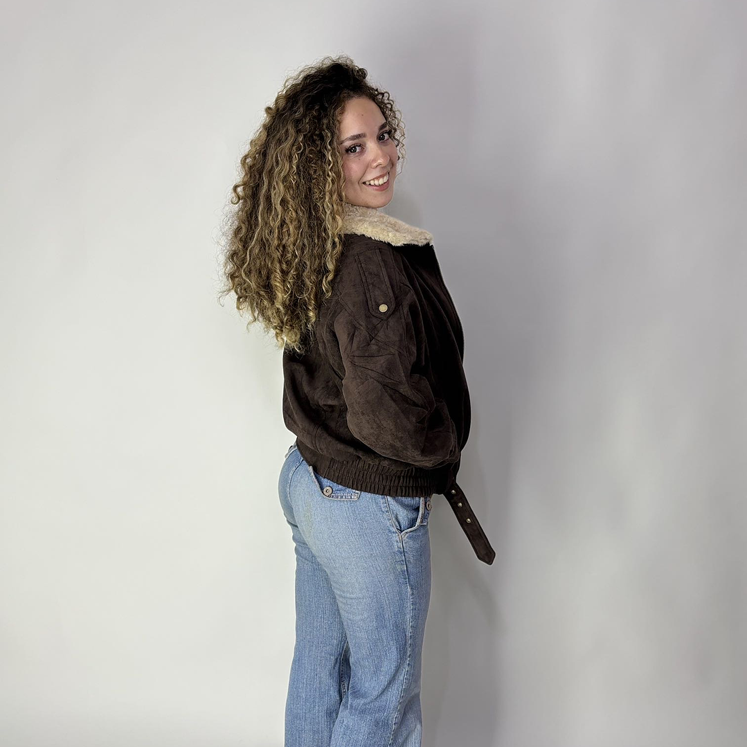 CHAQUETA AVIADORA SIMONA - FORRADA 10