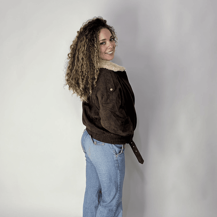 CHAQUETA AVIADORA SIMONA - FORRADA 10