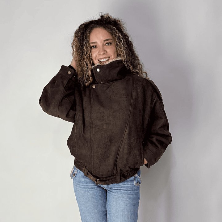 CHAQUETA AVIADORA SIMONA - FORRADA 12