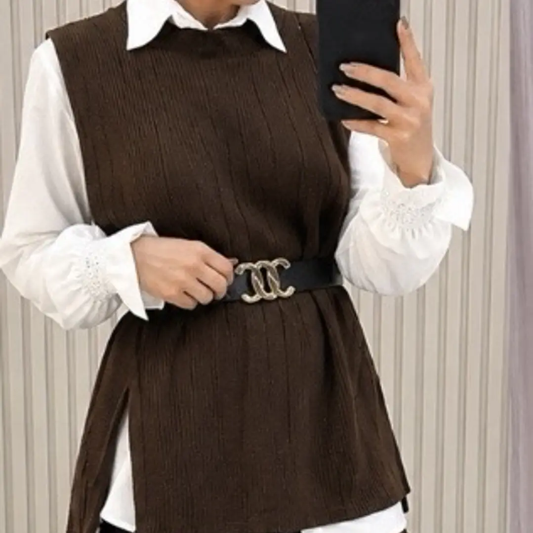 SET STAR - CAMISA + SWEATER + CINTURÓN  2