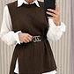 SET STAR - CAMISA + SWEATER + CINTURÓN  - Miniatura 2