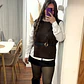 SET STAR - CAMISA + SWEATER + CINTURÓN  - Miniatura 7