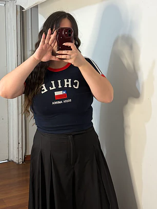POLERA BABY TEE CHILE