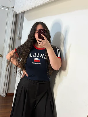 POLERA BABY TEE CHILE